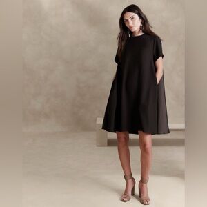 NWT! Banana Republic Roasted Cacao Brown Aurelia Mini Dress - Size XS